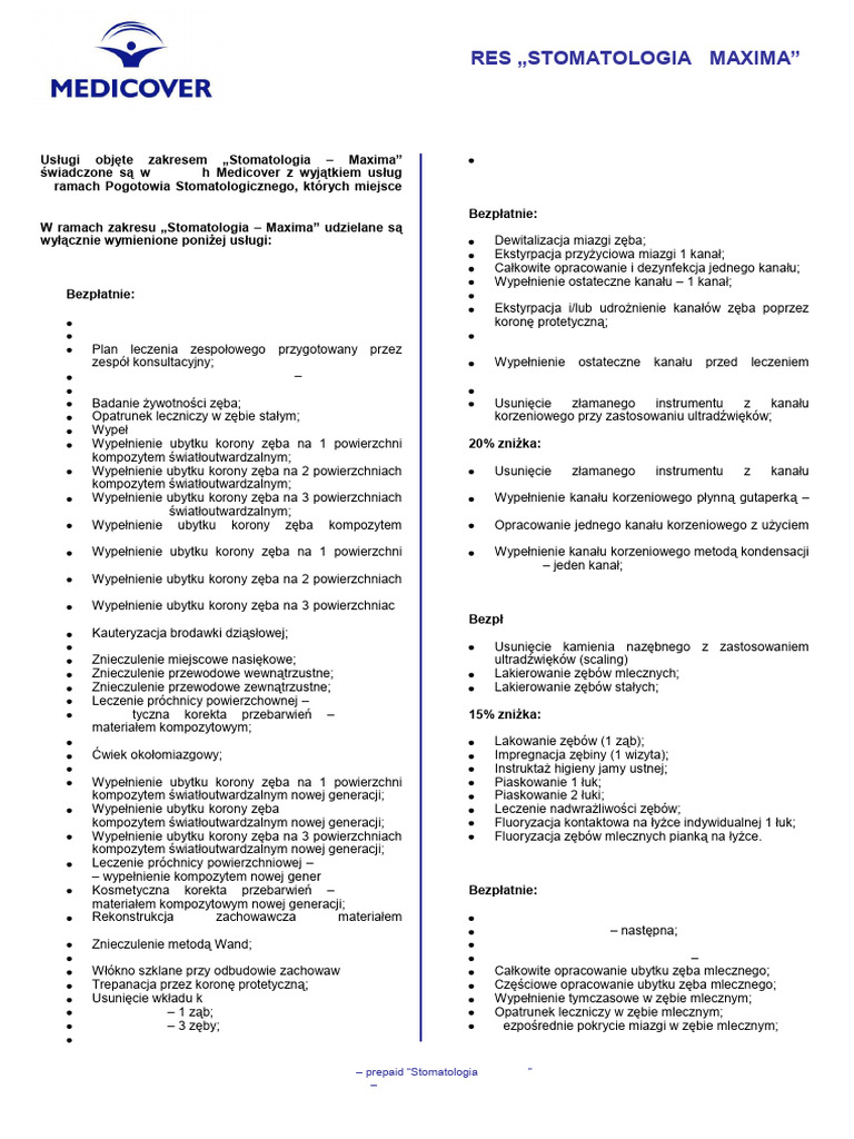 Stomatologia Maxima PL | PDF