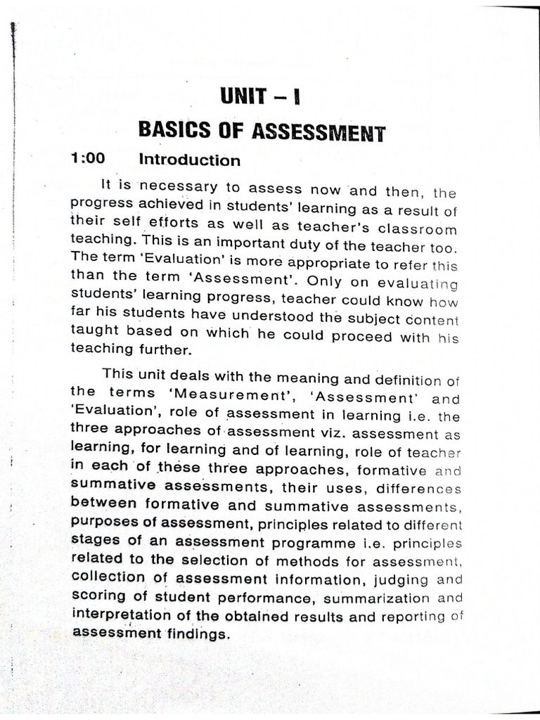 Assessment For Learning | PDF