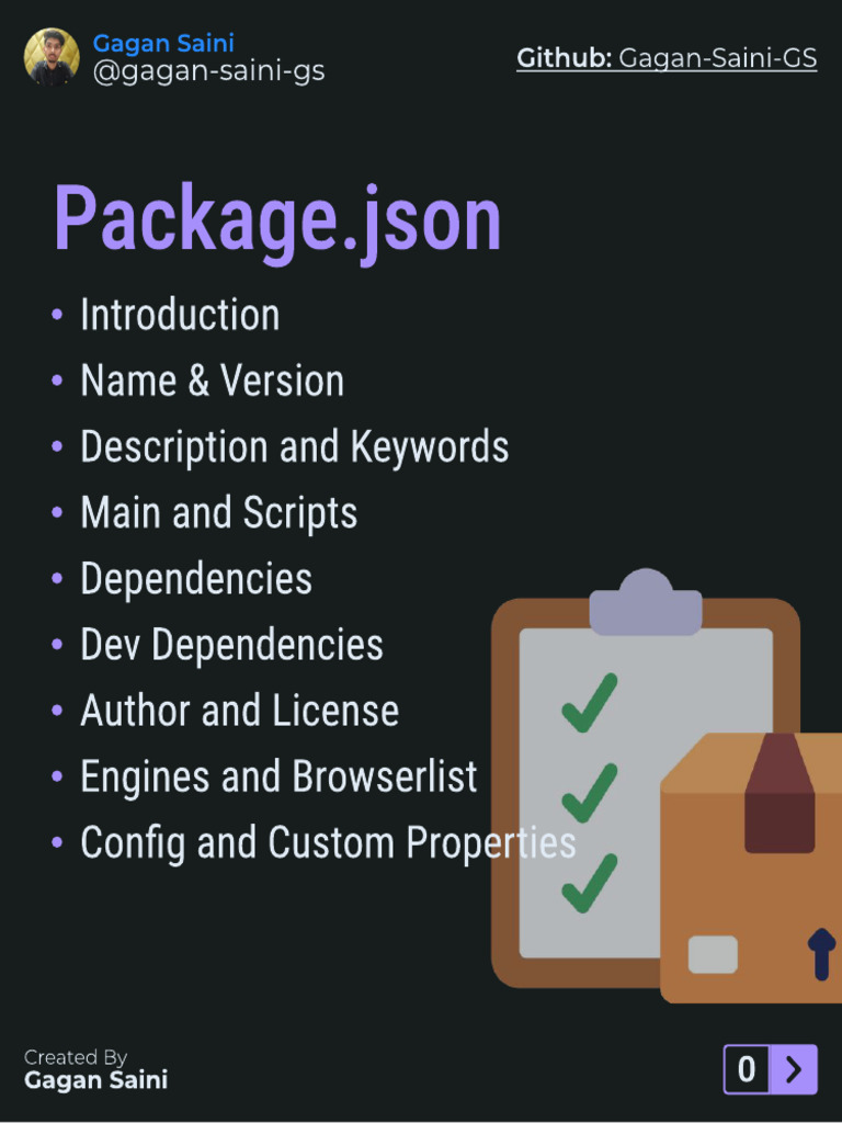 Understanding package.json in Node.js | PDF | Computing | Software ...