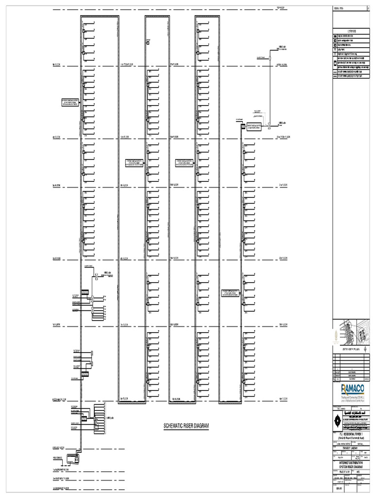 P-107-Internet Distribution Riser Diagram | PDF