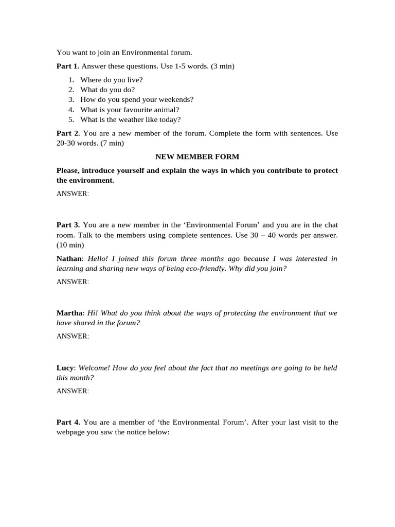 Join the Environmental Forum Guide | PDF