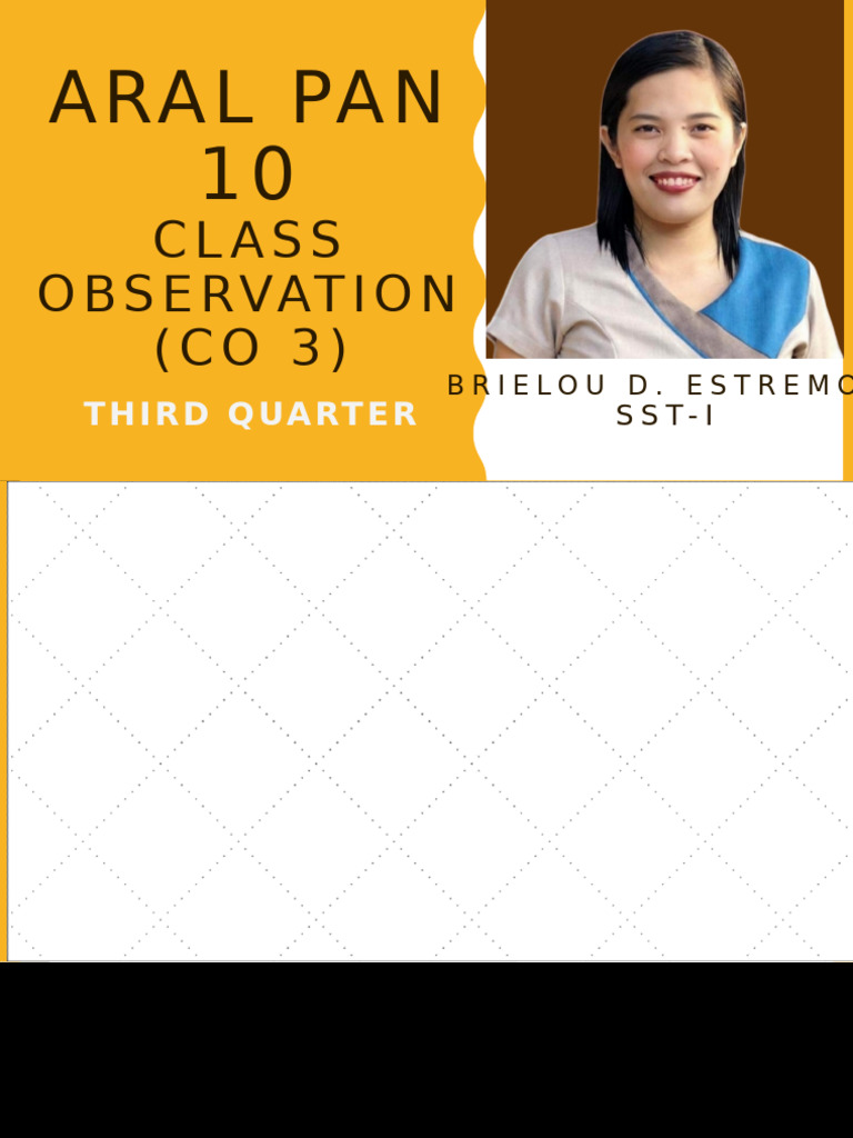Cot 3 | PDF