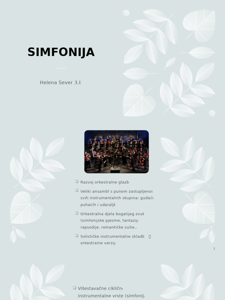 SIMFONIJA | PDF
