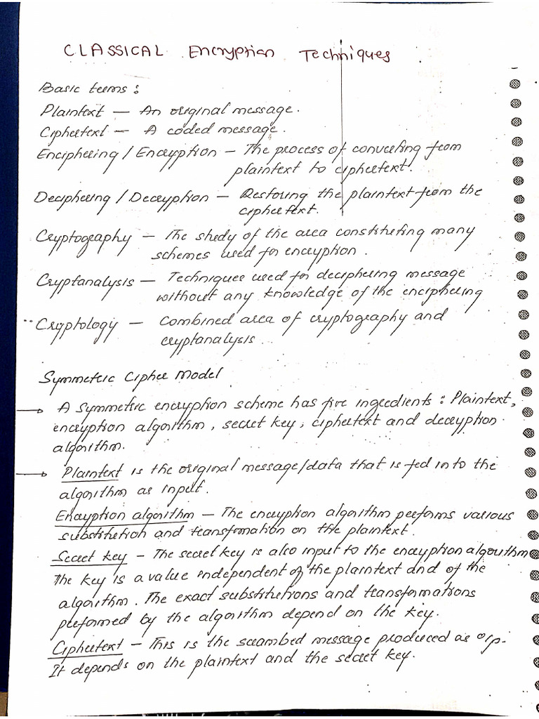 CNS Part - 1 Notes | PDF