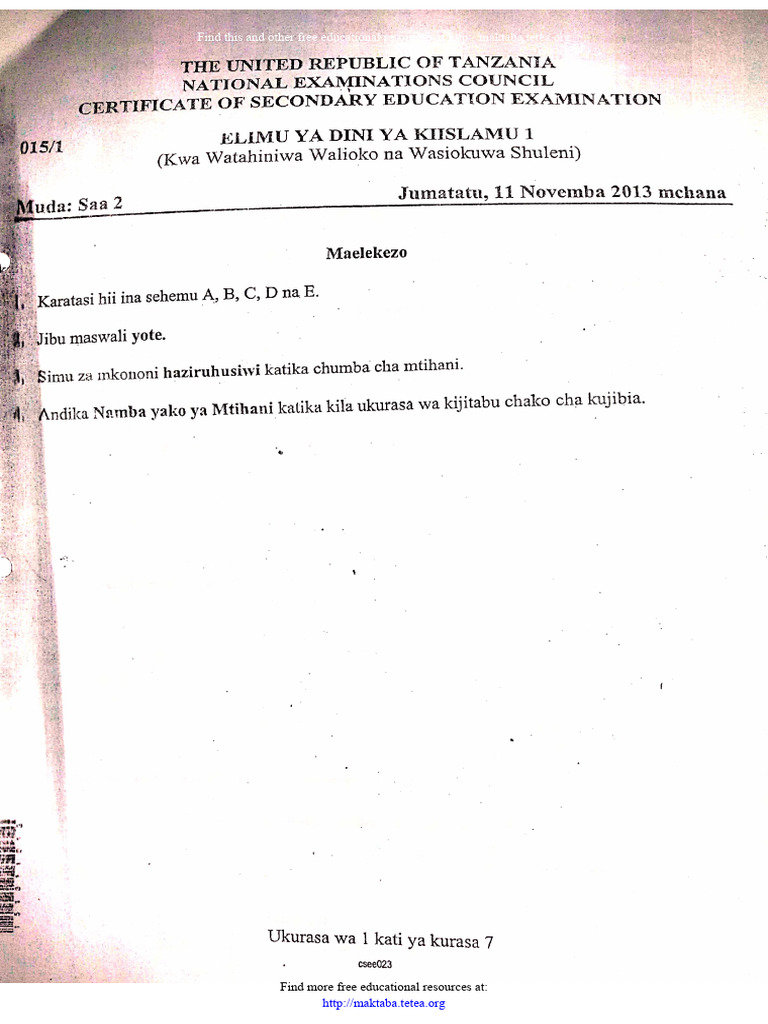 dini-ya-kiislamu-1-f4-2013-pdf