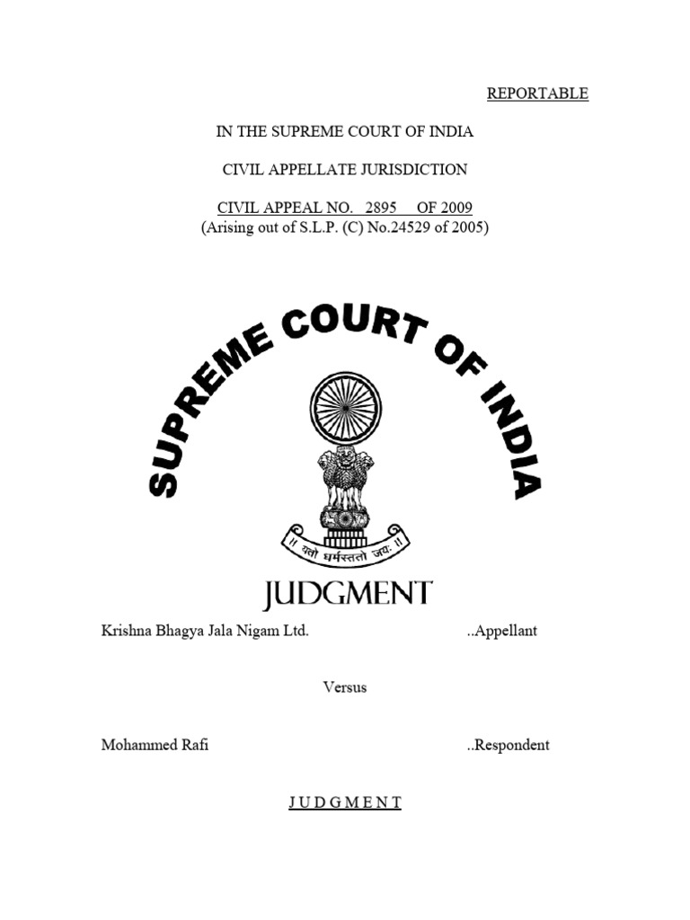 Supreme Court Ruling on Employment Termination | PDF | Judgment (Law ...