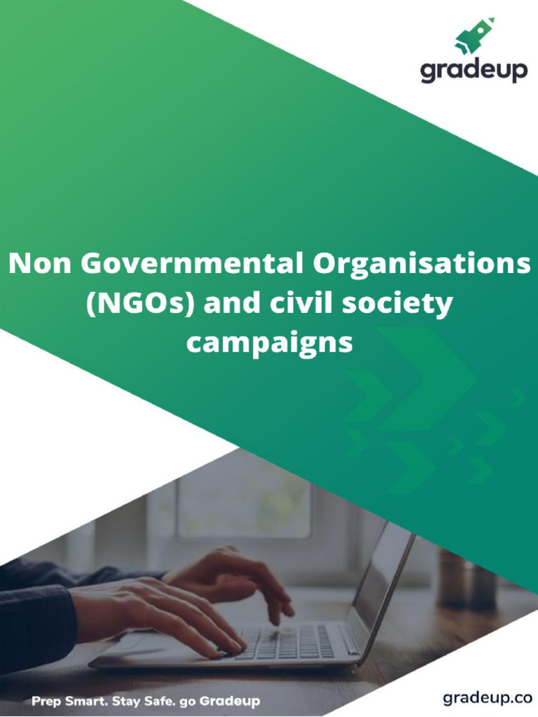 Non Governmental Organisations Ngos and Civil S | PDF | Non ...