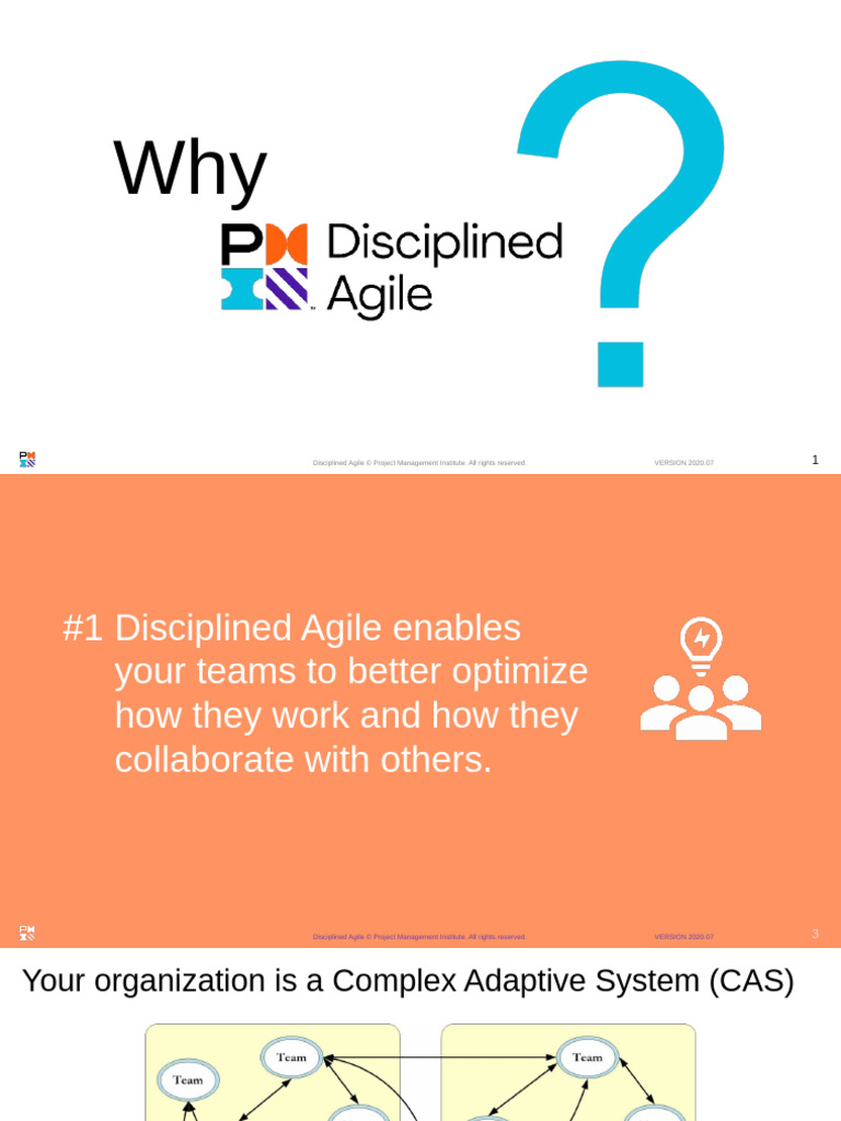Disciplined Agile Benefits Guide | PDF | Agile Software Development ...