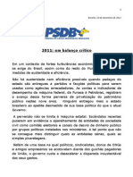 Critica Ao Primeiro Ano de Governo Dilma - PSDB