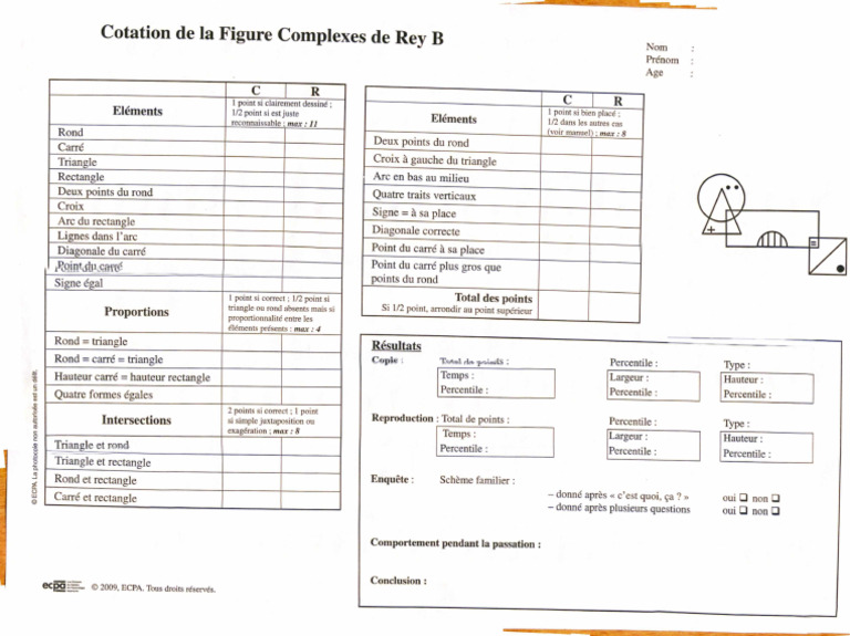 Cotation de la Figure de Rey B | PDF | Euclide | Géométrie