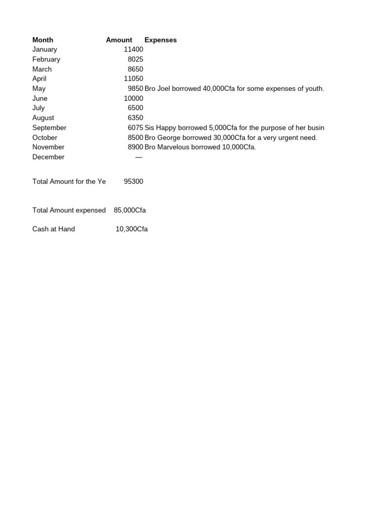 Financial Report For 2024 | PDF