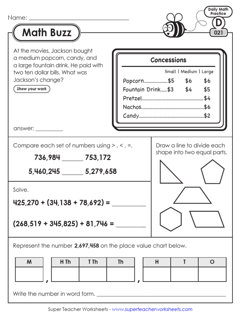 Grade 2 Daily Math Practice | PDF