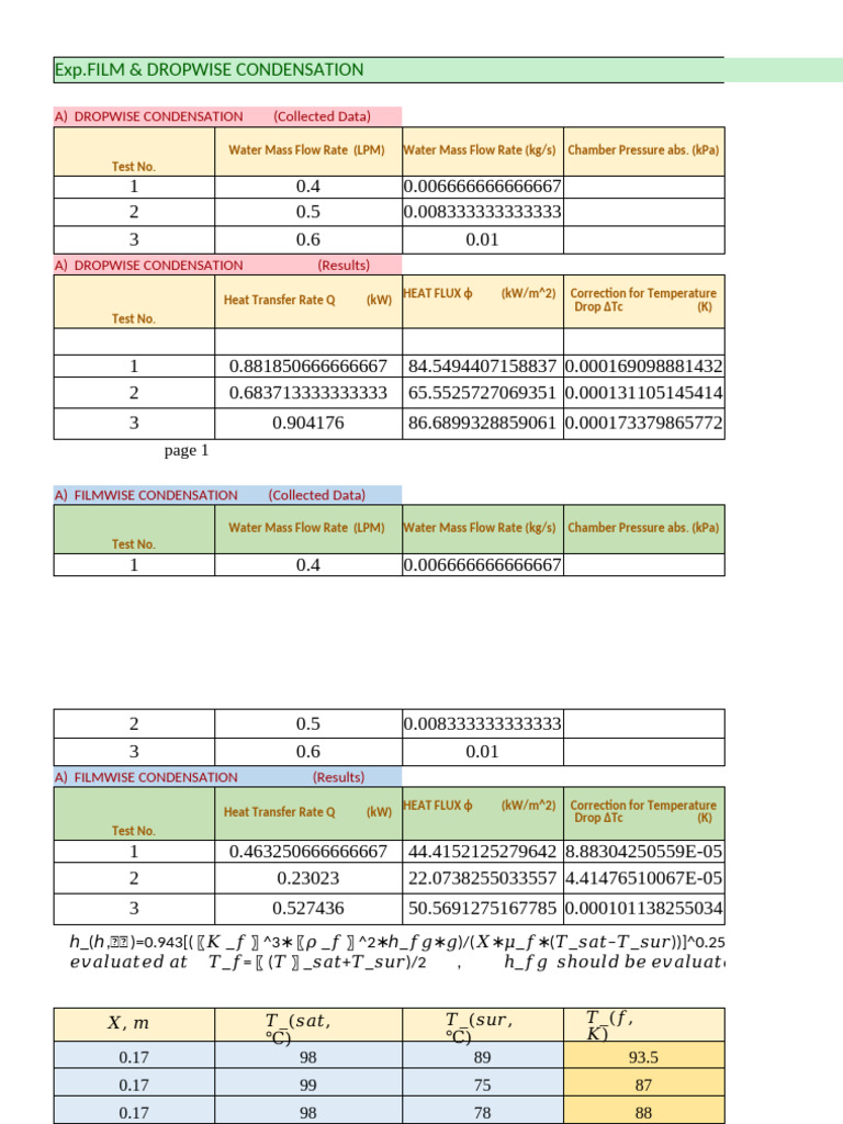 Excel From HU | PDF | Heat Transfer | Thermodynamics