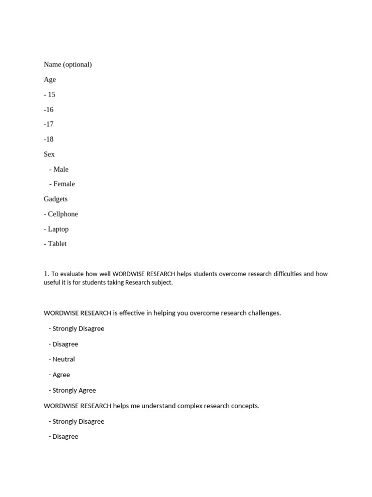 Student Feedback on WordWise Research | PDF | Usability | Human ...