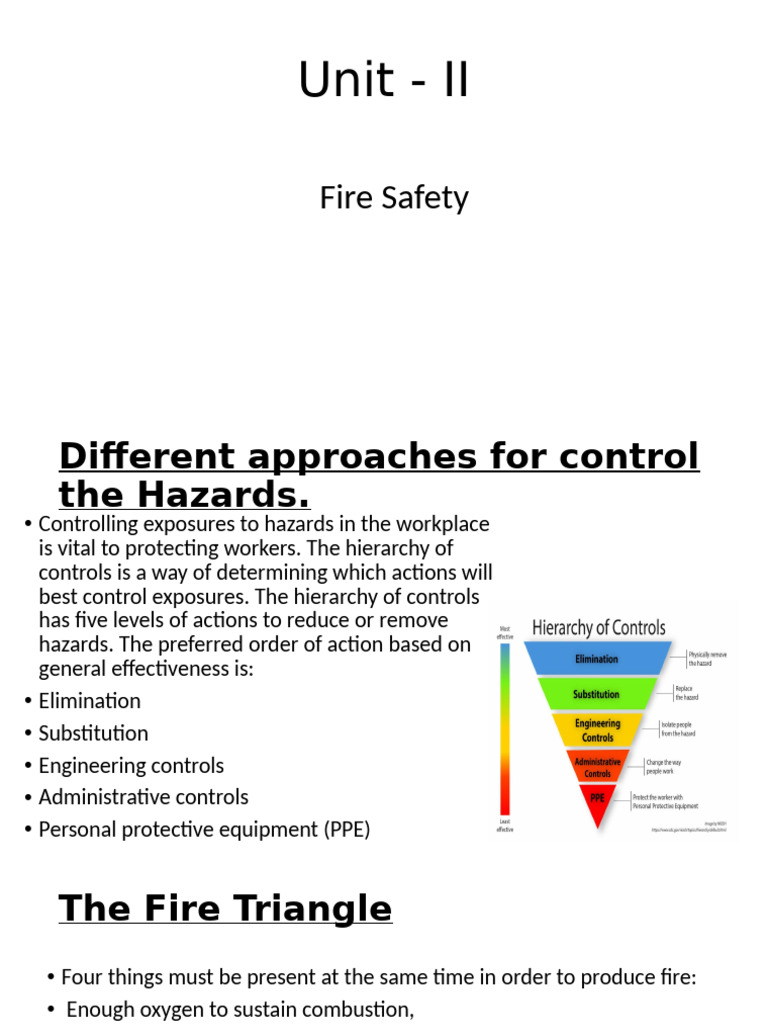 Unit 2 Fire Safety | PDF | Candle | Safety