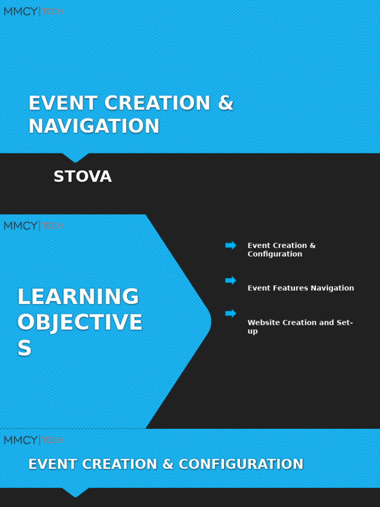Stova Event Creation & Navigation Guide | PDF | Computing | Software