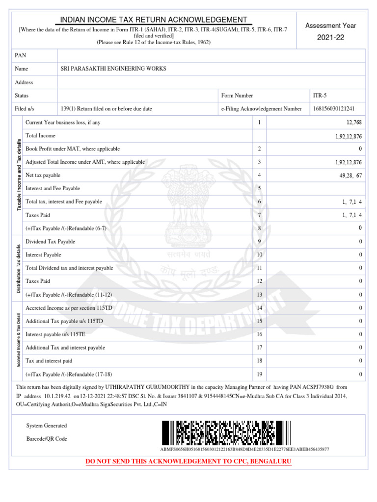 7. Company IT | PDF | Taxes | Income Tax