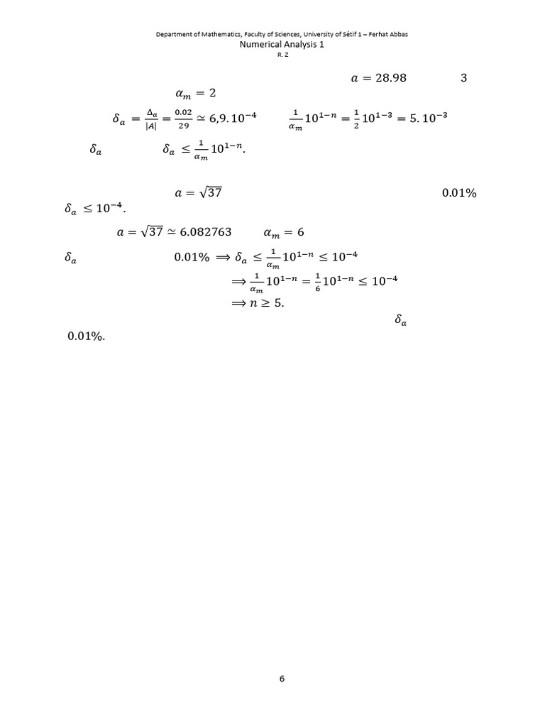 Chapter 1 - Errors-Course 2 | PDF | Significant Figures | Numbers