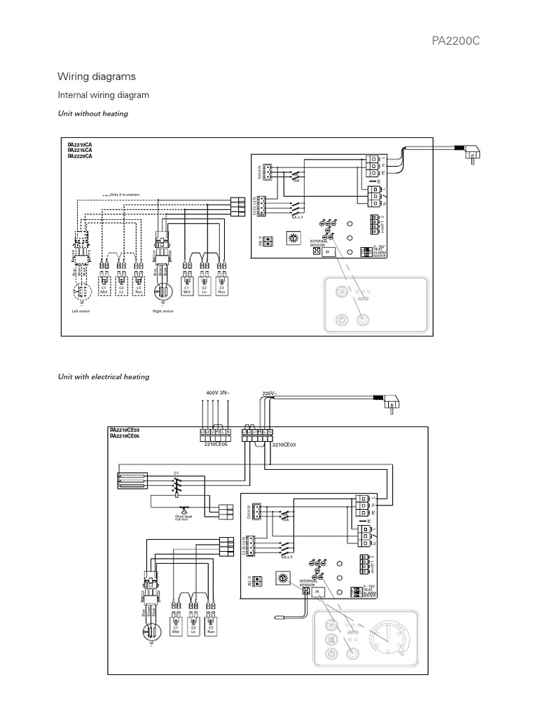 Wiring Diagrams for Heating Units PDF