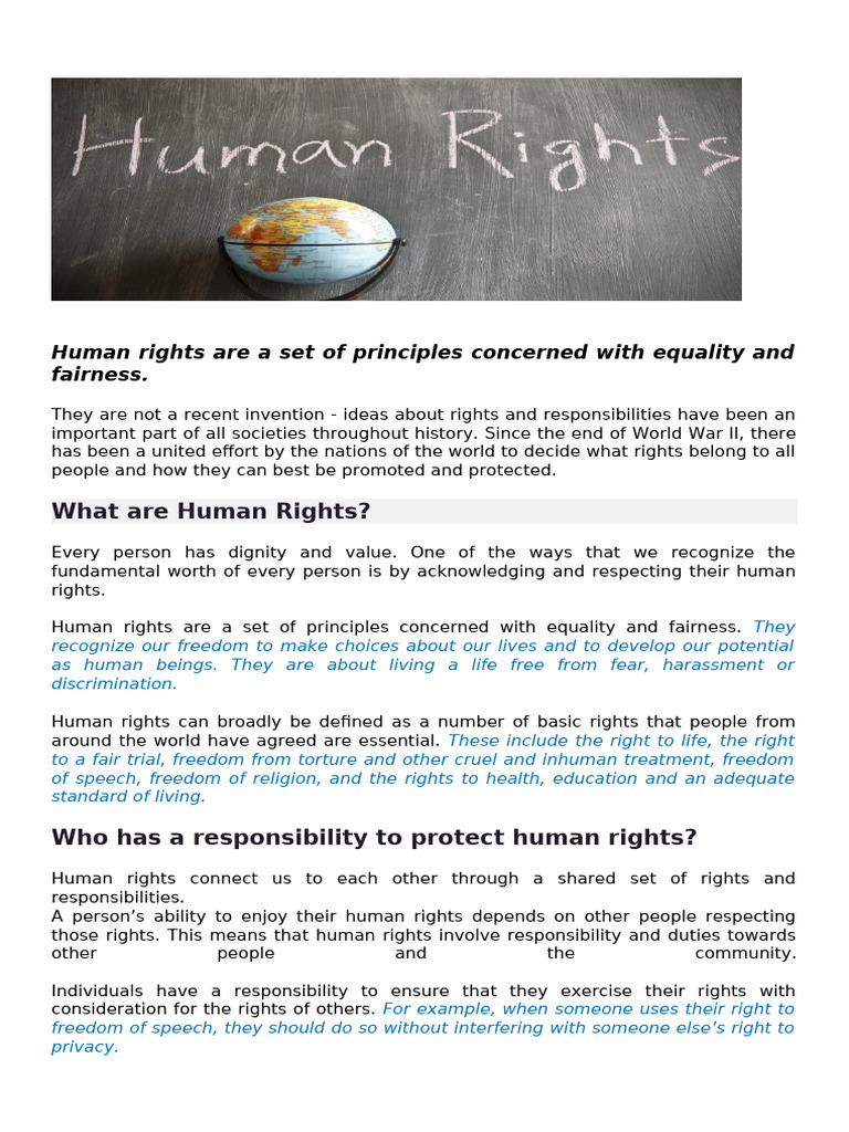 HUMAN RIGHTS NOTES AutoRecovered AutoRecovered | PDF | Human Rights ...