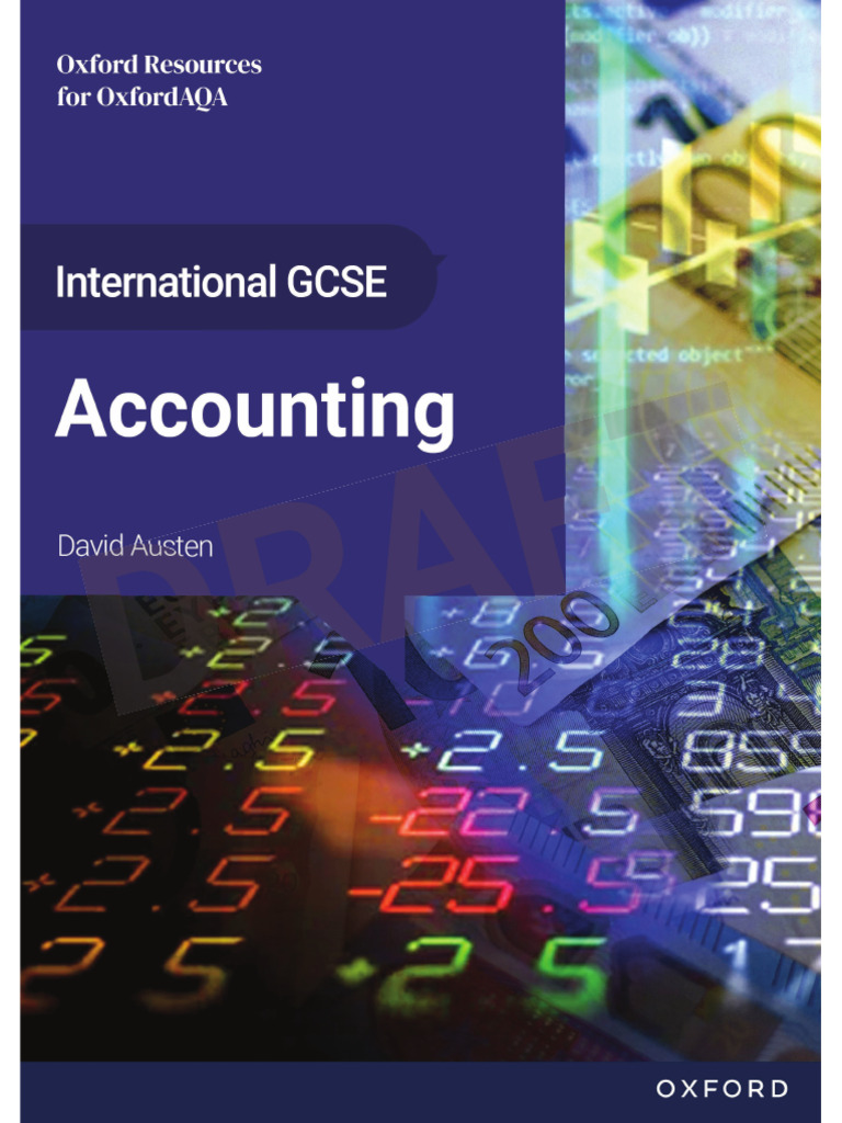 IGCSE Accounting Study Guide | PDF | Discounts And Allowances ...