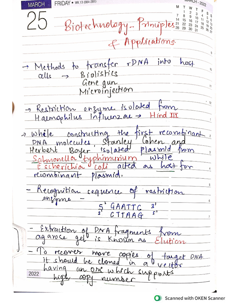 Biotech Special Points | PDF