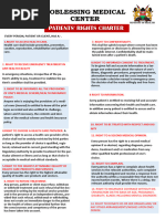 National Patients' Rights Charter | PDF | Health Care | Informed Consent