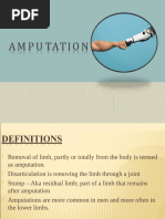 Standardizing Lower Limb Stump Measurement | PDF | Amputation | Prosthesis