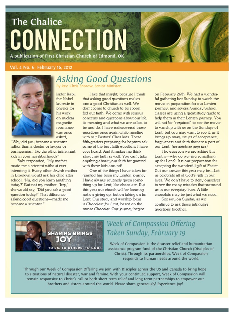 Connection: Asking Good Questions | PDF