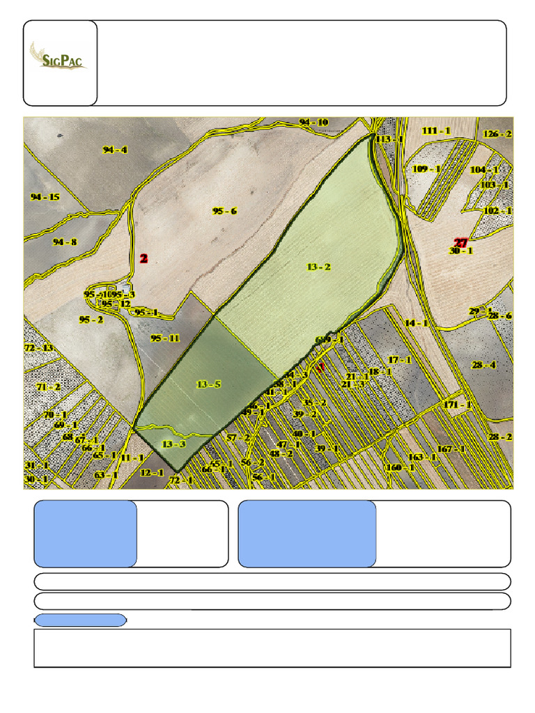 Informe SIGPAC Ref. 14-41-4-13 | PDF | Agronomía | Gestion de tierras
