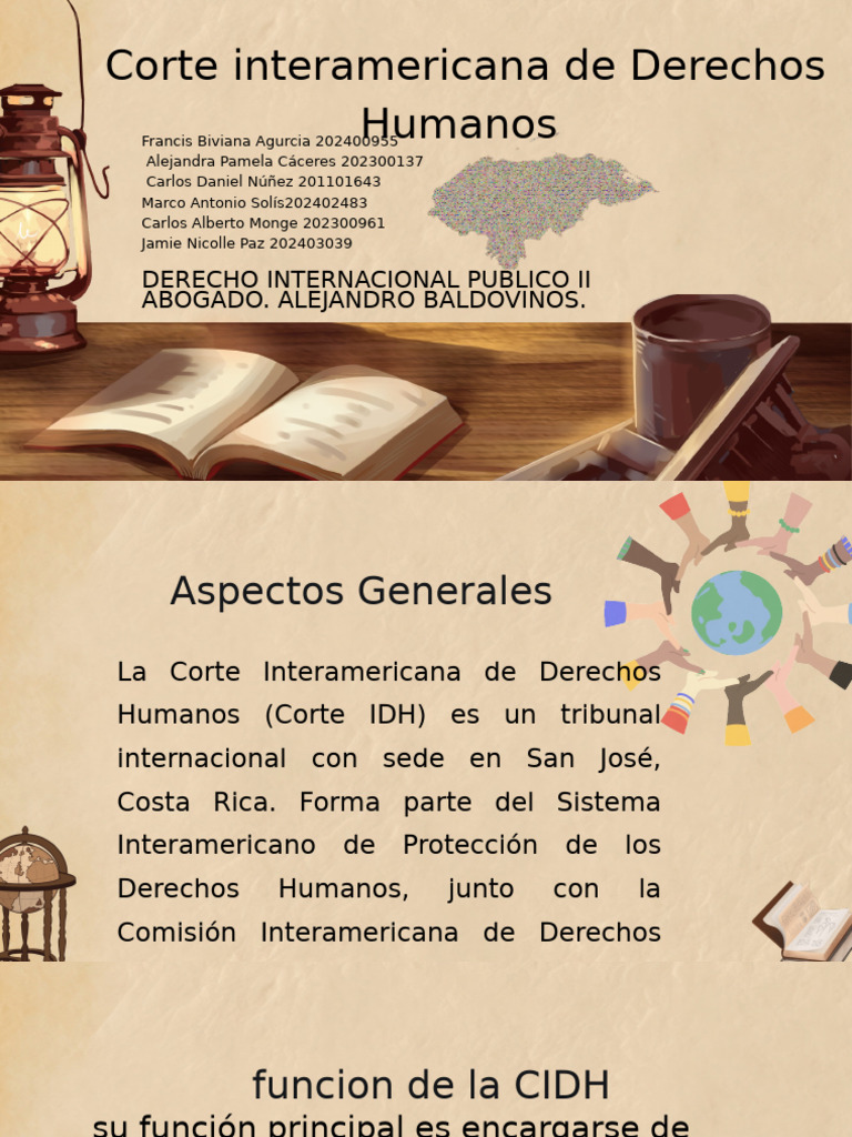 Corte Interamericana de Derechos Humanos | PDF | Derechos | Derechos ...