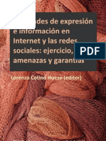 Libertades de expresion e informacion en Internet y las redes sociales