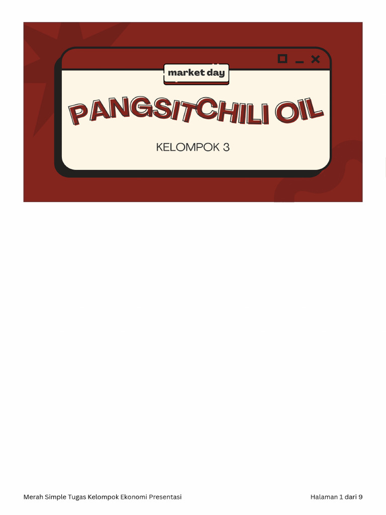 Merah Simple Tugas Kelompok Ekonomi Presentasi - 20250115 - 165731 ...