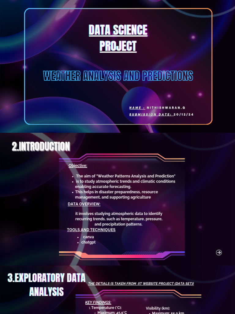 Weather Patterns Analysis Project | PDF | Cluster Analysis | Regression ...