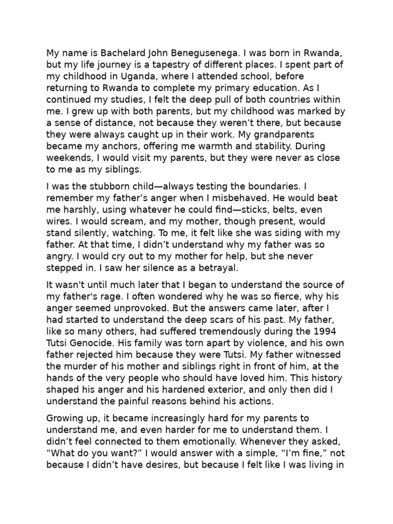 Personal Essay Baxh | PDF | Anger