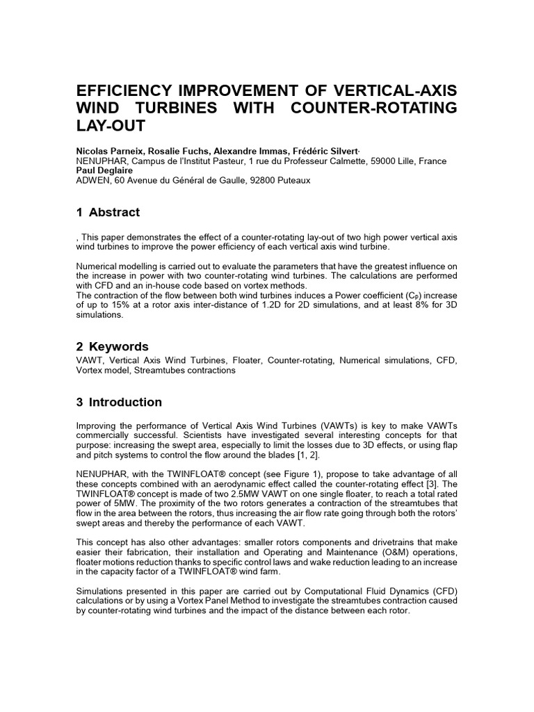 Wind Turbine | PDF | Turbine | Fluid Dynamics