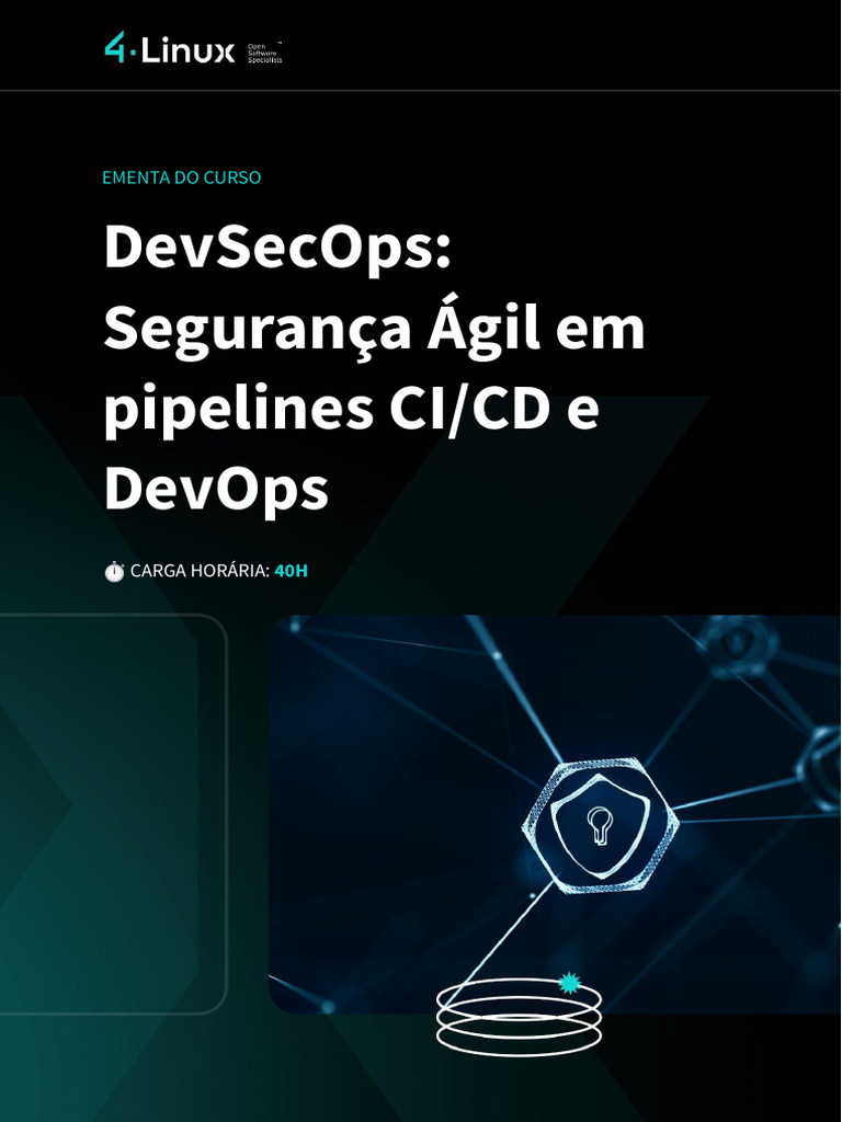 DevSecOps - Segurança Ágil em Pipelines CI - CD e DevOps | PDF ...