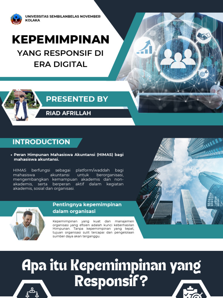 Kepemimpinan Responsif Era Digital | PDF