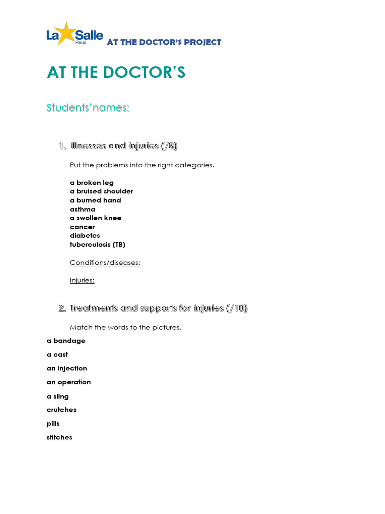 AT THE DOCTORS PROJECT | PDF | Emergency Department | Physician