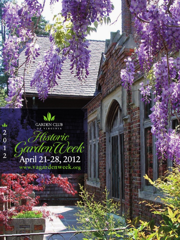 Historic Garden Week in Virginia 2012 Guidebook, PDF