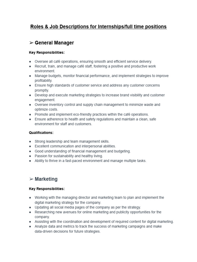 JD's For Placement Cell | PDF | Digital Marketing | Marketing