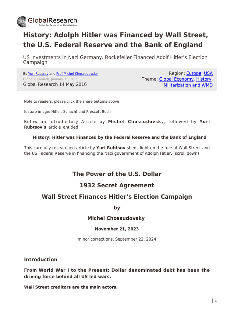 Siemens Street's Nazi Legacy in Berlin | PDF | World War I Reparations ...