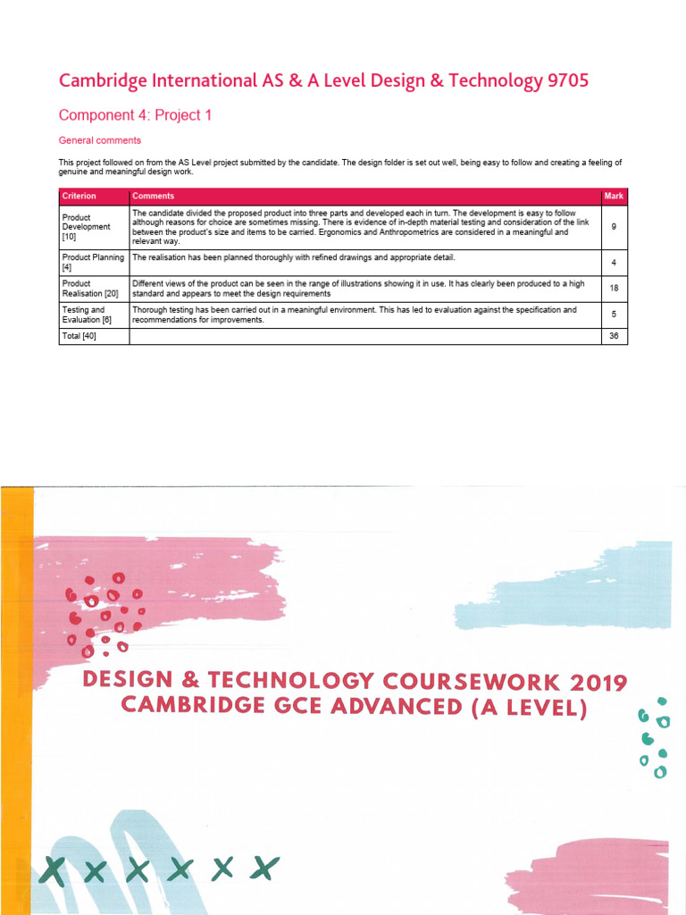 A Level Design & Technology Project 1 | PDF