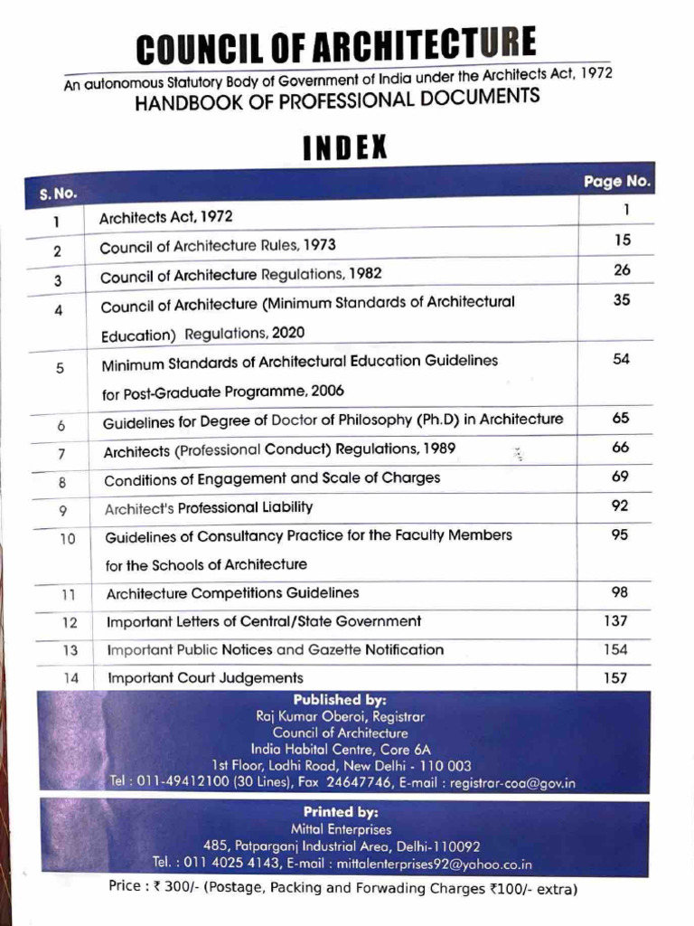 Handbook of Professional Documents 2020 (COA) | PDF