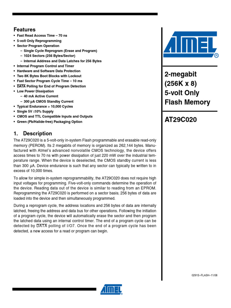 Flash Memory Specs for Engineers | PDF | Booting | Flash Memory