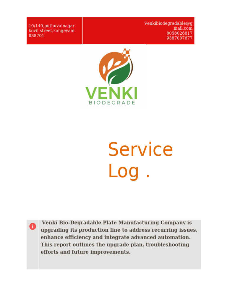 Service Diary Format Pdf Welding Construction