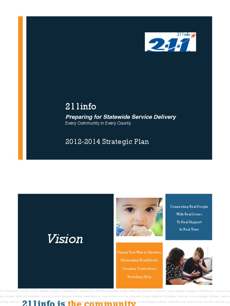 211info Strategic Plan Overview | PDF | Strategic Management | Leadership