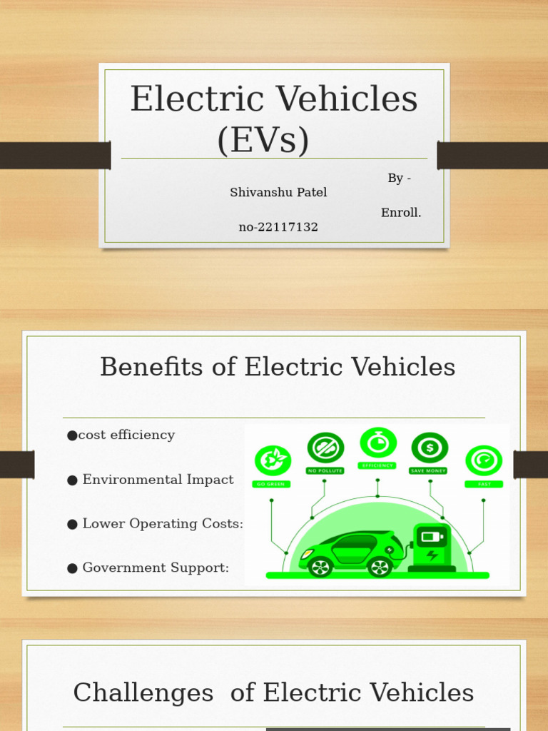 Benefits and Challenges of Electric Vehicles | PDF