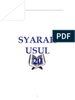 SYARAH USUL 20