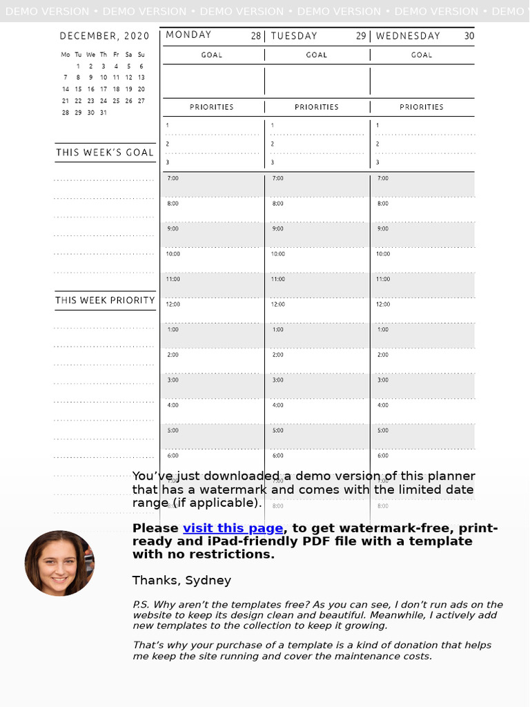December 2020 to February 2021 Planner | PDF | Computer File | Computer ...